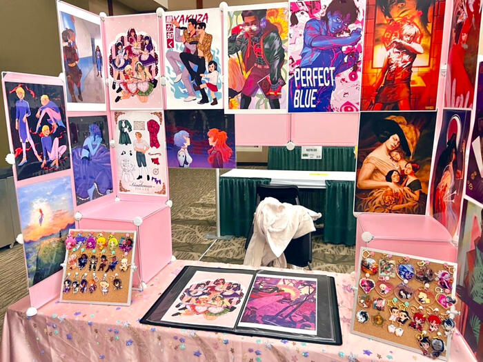 Prints on the right side is my table partner